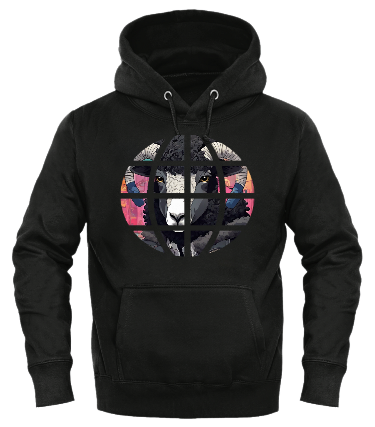 Goated BLK Sheep Hoodies