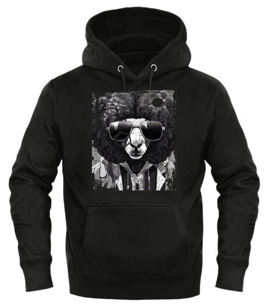 B&W Sheep Hoodie
